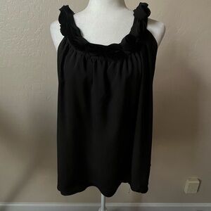 Miss Me Black Sleeveless Blouse Size M